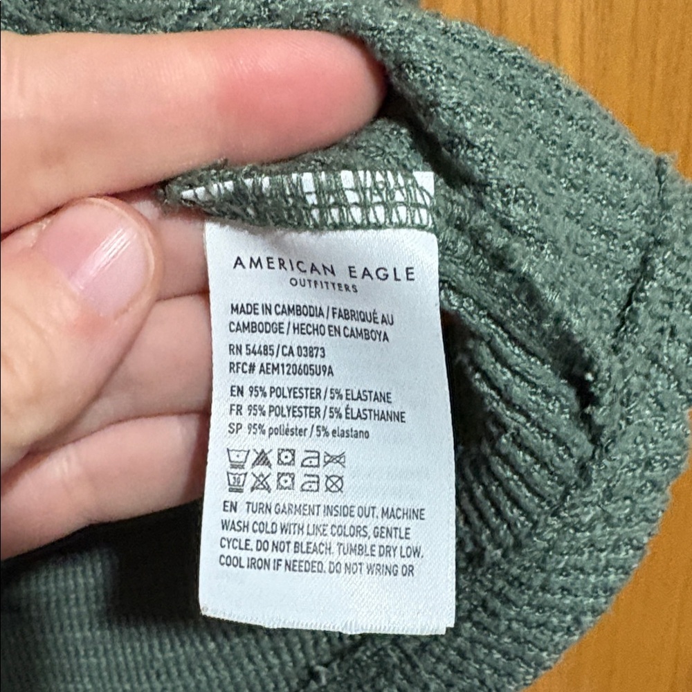 American Eagle waffle knit‎ top - Picture 4 of 7